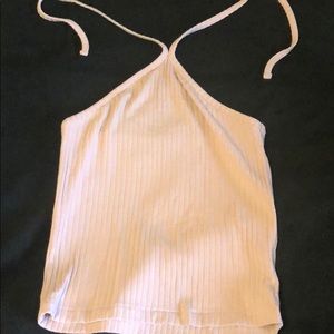 Around the neck Me to We crop top